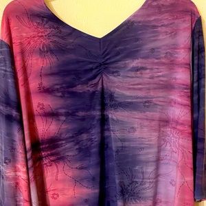 Liz & Me gorgeous dressy blouse